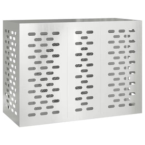 Klimaanlagenabdeckung Silber 110x50x80cm