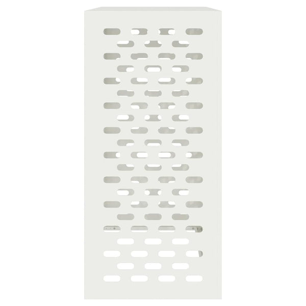 vidaXL Cache-climatiseur blanc 110 x 50 x 105 cm Acier
