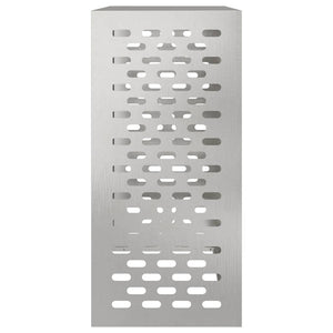 Klimaanlagenabdeckung Edelstahl Silber 110cm