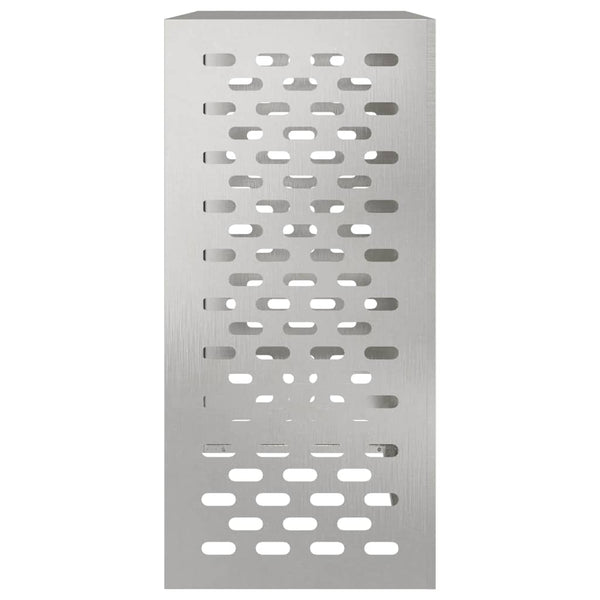 Klimaanlagenabdeckung Edelstahl Silber 110cm