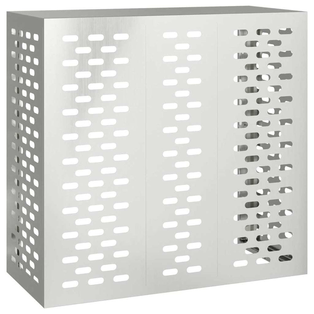 Klimaanlagenabdeckung Silber 110x50x105cm