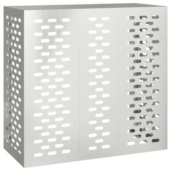 vidaXL Housse de climatisation Argenté 110 x 50 x 105 cm Acier galvanisé