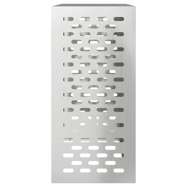 vidaXL Housse de climatisation Argenté 110 x 50 x 105 cm Acier galvanisé