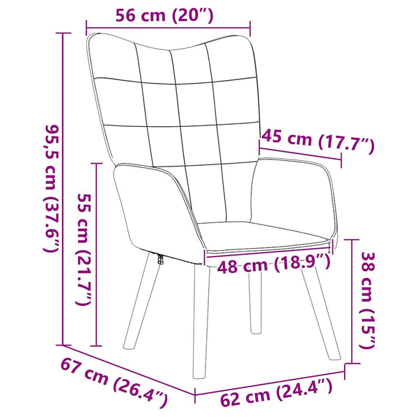 Creme Sessel Sherpa-Stoff