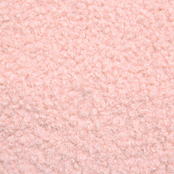 Rosa Sessel Sherpa-Stoff 62x67x95,5cm
