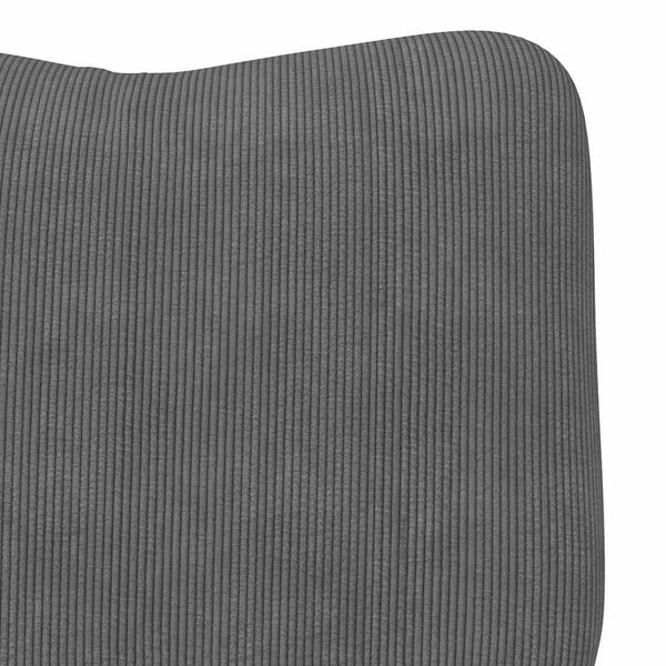 Dunkelgrauer Stoff Sessel