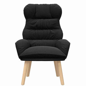 Schwarzer Sherpa Sessel