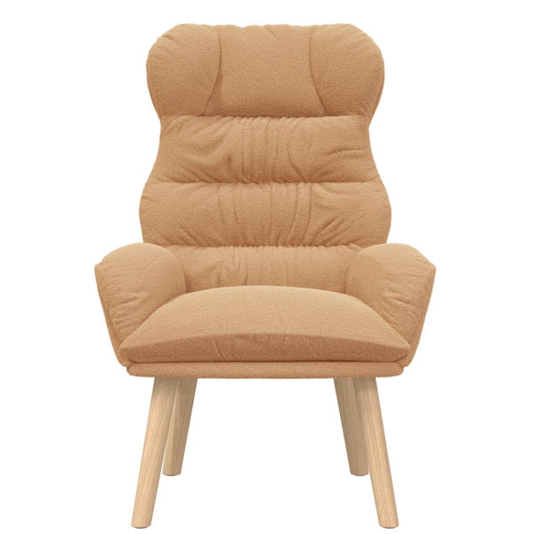 Beiger Sherpa-Sessel