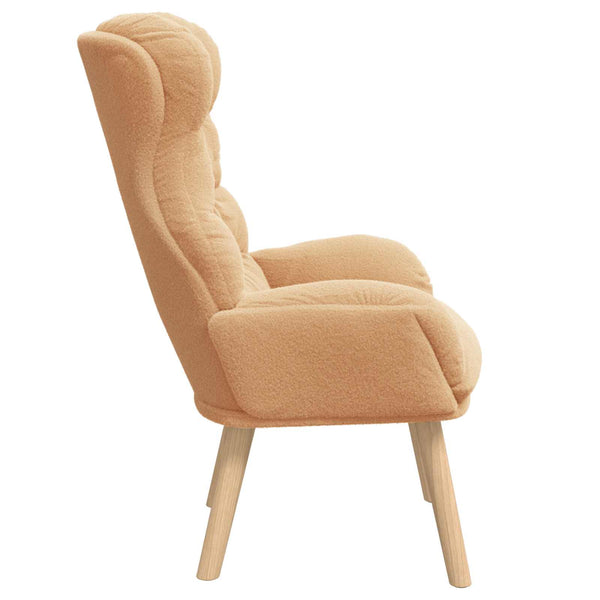 Beiger Sherpa-Sessel
