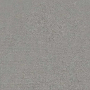 Sessel Hellgrau Samt 69x74x93cm