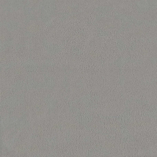 Sessel Hellgrau Samt 69x74x93cm