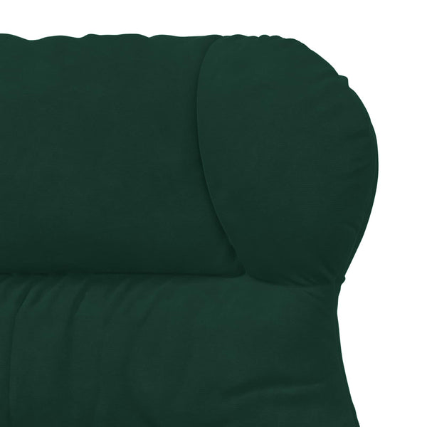 Dunkelgrüner Samt Sessel 69x74x93cm
