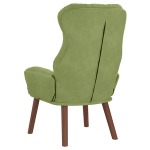 Sessel Hellgrün Samt 69x74x93cm