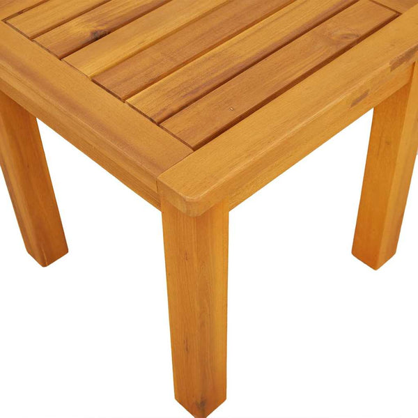 Akazienholz Beistelltisch Öl-Natur 35x35 cm