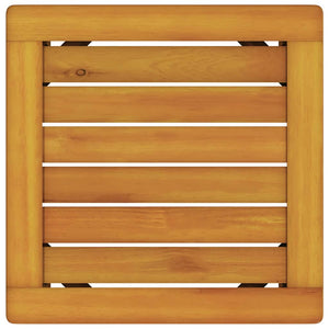 Akazienholz Beistelltisch Öl-Natur 35x35 cm