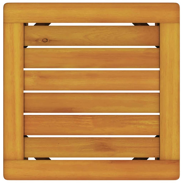 Akazienholz Beistelltisch Öl-Natur 35x35 cm