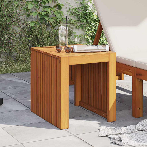 Teak Beistelltisch Öl-Natur 43x36x40cm