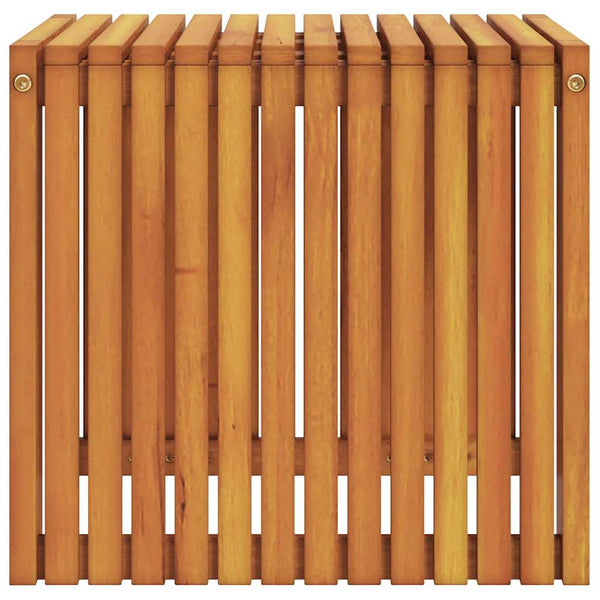 Teak Beistelltisch Öl-Natur 43x36x40cm