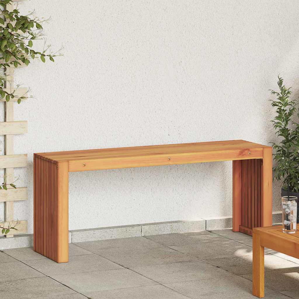 Massivholz Teak Bank, 110 cm