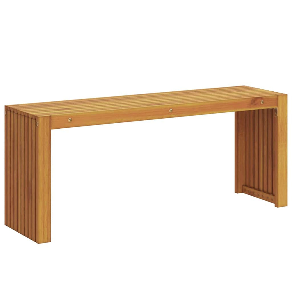 Massivholz Teak Bank, 110 cm