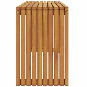Massivholz Teak Bank, 110 cm
