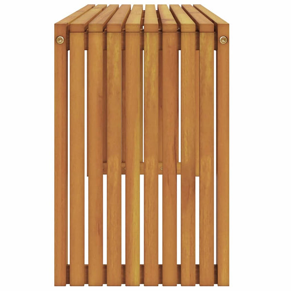 Massivholz Teak Bank, 110 cm