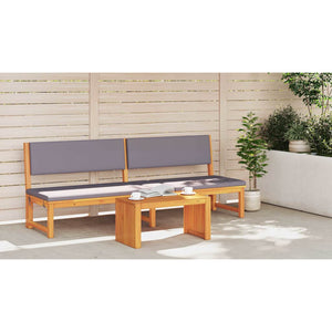 Akazien Beistelltisch Öl-Natur 70x35 cm