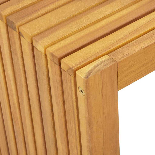 Akazie Beistelltisch, 90 cm, Öl-Natur