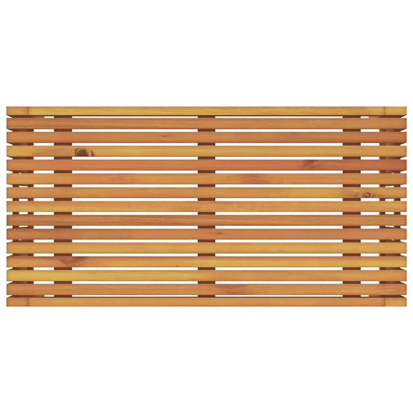Akazie Beistelltisch, 90 cm, Öl-Natur