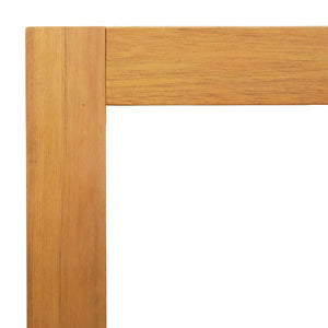 vidaXL Side Table Oil-Natural 110 x 55 x 35 cm Solid Acacia Wood