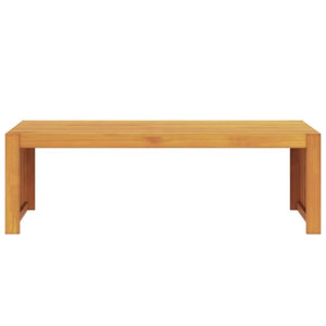 vidaXL Side Table Oil-Natural 110 x 55 x 35 cm Solid Acacia Wood
