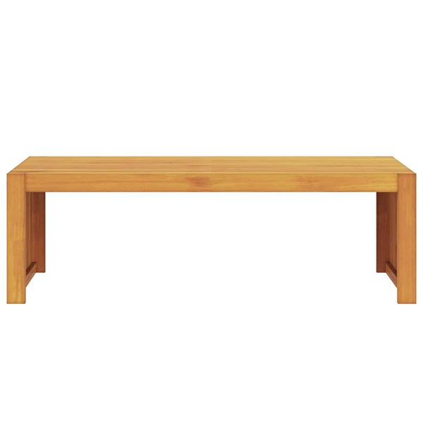 vidaXL Side Table Oil-Natural 110 x 55 x 35 cm Solid Acacia Wood