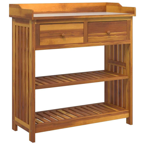 Garten Schrank Akazie Massivholz 93cm