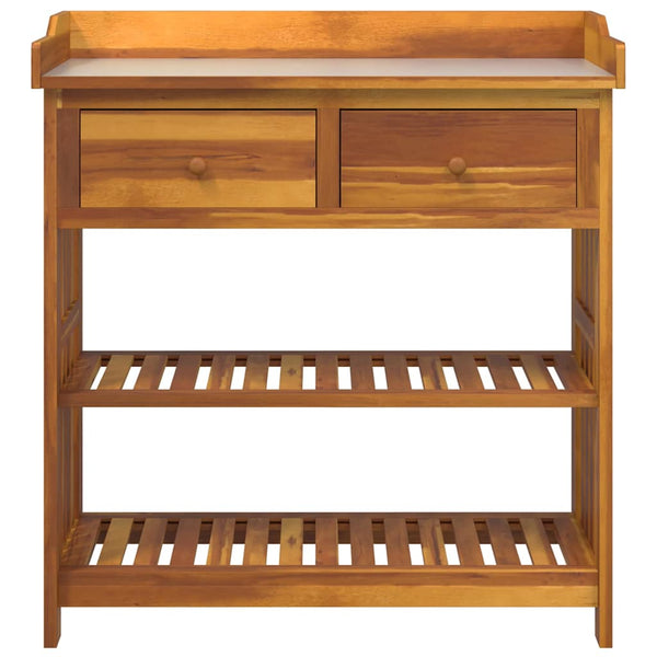 Garten Schrank Akazie Massivholz 93cm