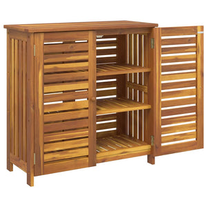 Garten Schrank Akazie Massivholz 90cm