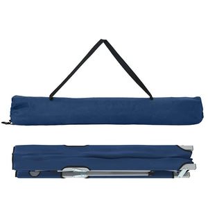 Klappbares Campingbett Blau 194 cm
