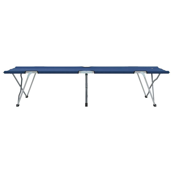 Klappbares Campingbett Blau 194 cm