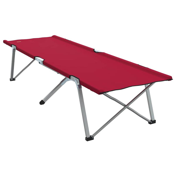 Klappbares Campingbett, Rot, 194 cm