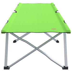 Faltbares Campingbett Grün 194 cm