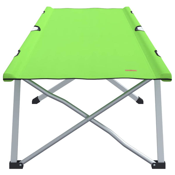 Faltbares Campingbett Grün 194 cm