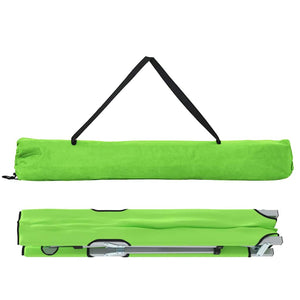 Faltbares Campingbett Grün 194 cm