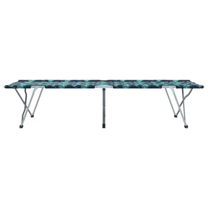 Klappbares Campingbett Blatt Wald 194cm