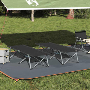 Klappbare Campingbetten, 2er-Set