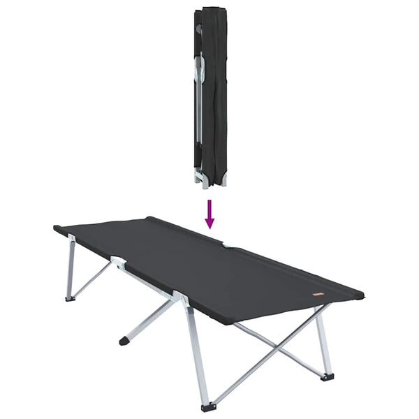 Klappbare Campingbetten, 2er-Set
