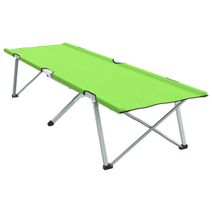 Klappbare Campingbetten 2er-Set Grün