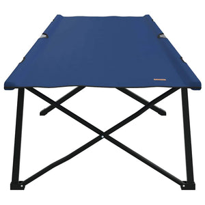 Faltbares Campingbett Blau 206 cm