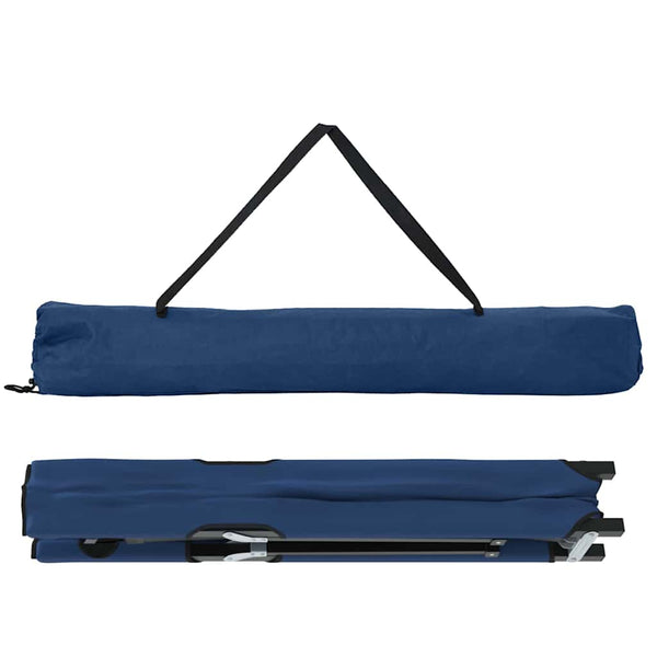 Faltbares Campingbett Blau 206 cm
