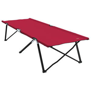 Klappbares Campingbett Rot 206 cm