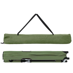 Klappbares Campingbett Grün 206 cm