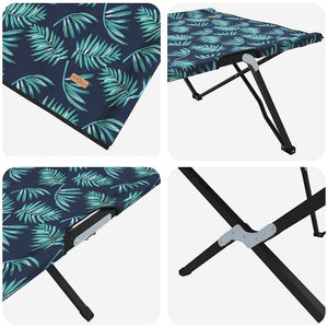 Klappbares Campingbett Blatt Wald 206cm